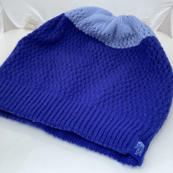 The North Face Beanie Youth/Junior Boys Blue Beani - Picture 2 of 7